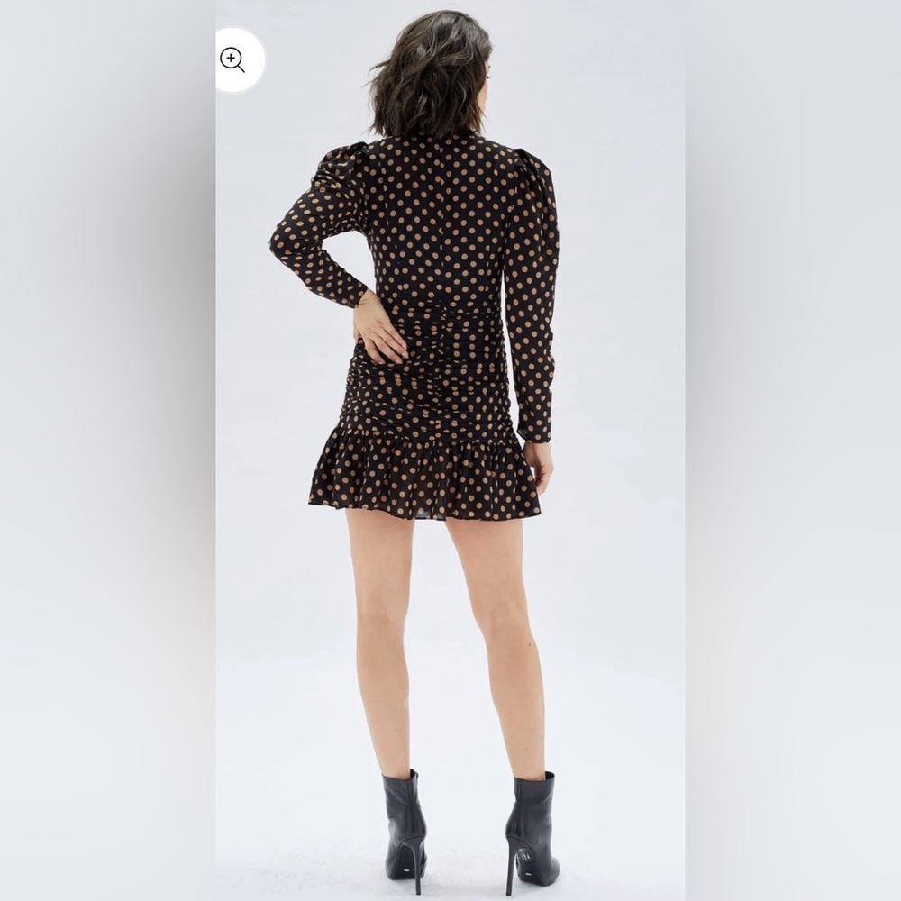 NWT MINKPINK Aya Ruched Mini Dress - Picture 3 of 12